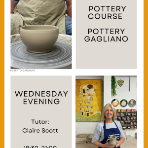 Pottery Wheel Course - September 2025 - Wednesday Evenings