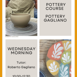 Pottery Foundation Course - January 2026 - Wednesday Mornings