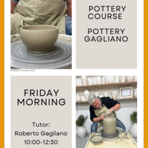 Pottery Wheel Course - January 2026 -  Friday Morning
