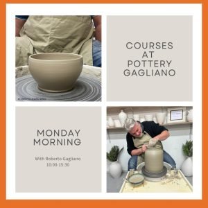 Pottery Wheel Course - January 2026 -  Monday Mornings