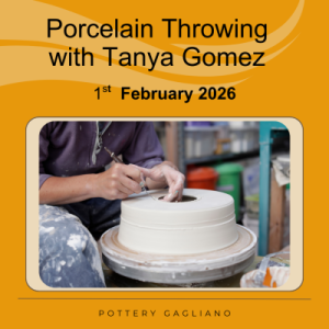 Porcelain Throwing with Tanya Gomez